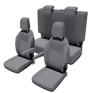 Crosscamp-(Toyota-Basis)-(ab-2016)-Sitzbezug-[4-Sitzer-Set]-[Art-Deco-Grey]----Grey