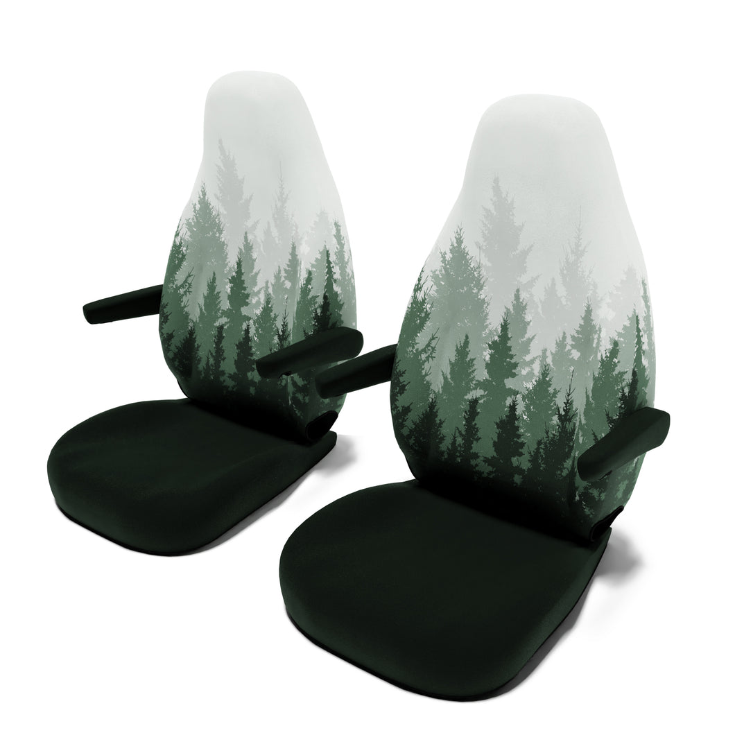 Clever-(Citroën-Jumper-Basis)-(ab-2014)-Sitzbezug-[Set-Vordersitze]-mit-Armlehne-[Magic-Forest]----Magic-Forest