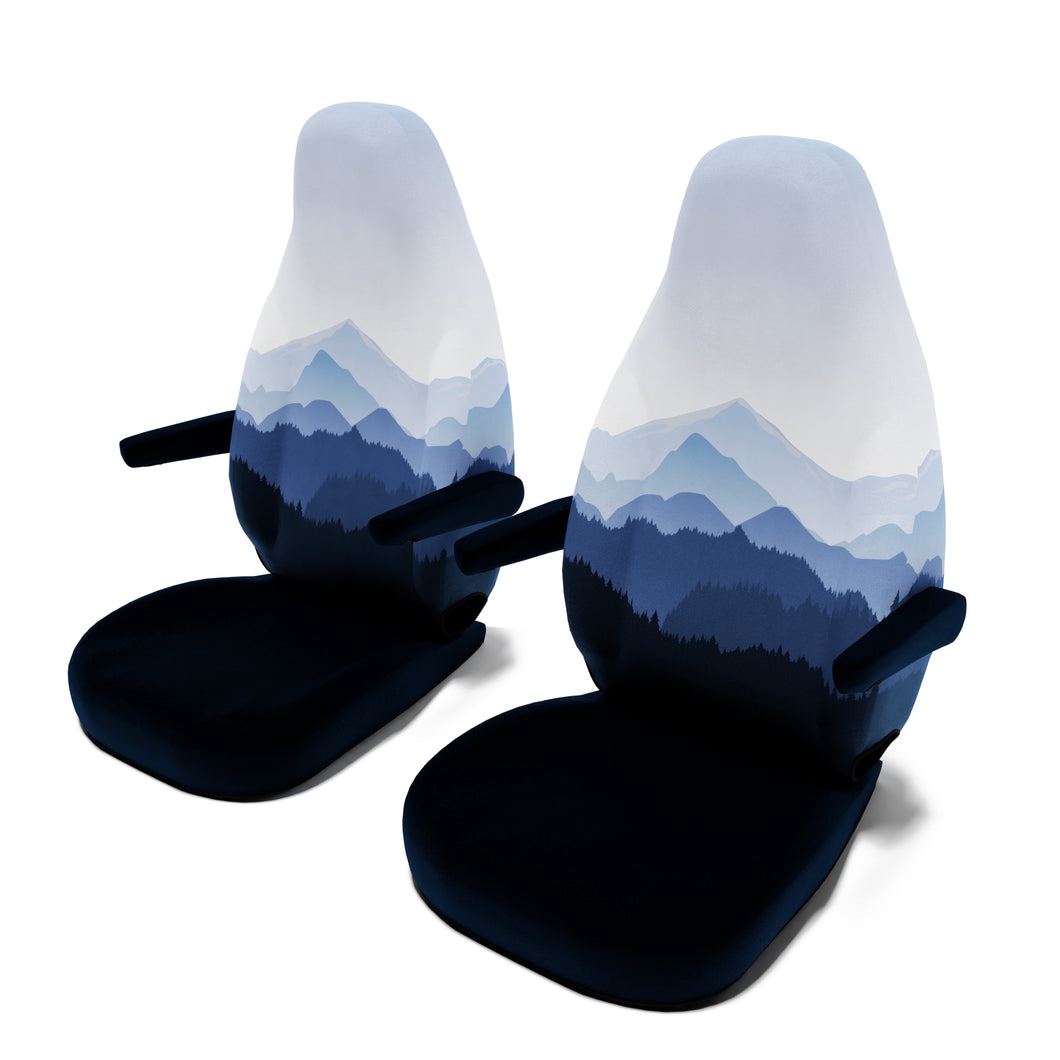 Clever-Vario-Kids-600-(ab-2014)-Sitzbezug-[Set-Vordersitze]-mit-Armlehne-[Misty-Mountains]----Misty-Mountains