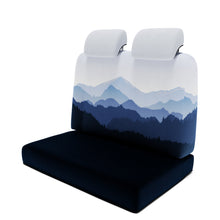 Laden Sie das Bild in den Galerie-Viewer, Hymer-Camper-Vans-Fiat-(ab-2014)-Sitzbezug-[2er-Rückbank]-[Misty-Mountains]----Misty-Mountains