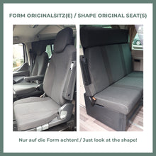 Load image into Gallery viewer, Ford Nugget (ab 2013) Sitzbezug [5-Sitzer Set] [Grey]