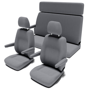 Ford Nugget (ab 2013) Sitzbezug [5-Sitzer Set] [Grey]