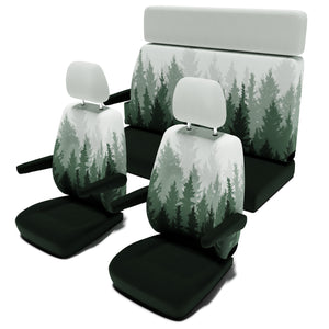 Ford Nugget (ab 2013) Sitzbezug [5-Sitzer Set] [Magic Forest]