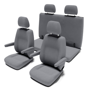 VW-T6-California-Ocean-/-Coast-(ab-2015)-Sitzbezug-[4-Sitzer-Set]-[Grey]----Grey