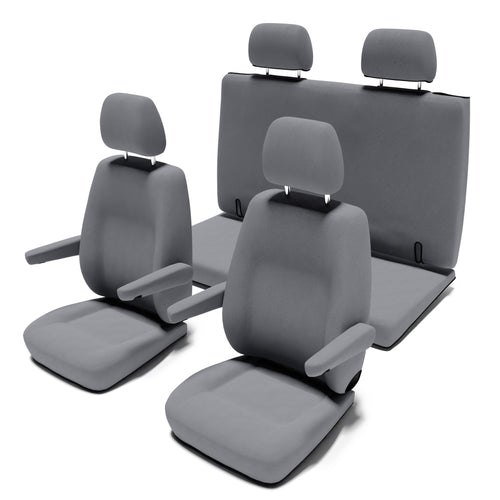 VW-T6.1-California-Ocean-/-Coast-(ab-2019)-Sitzbezug-[4-Sitzer-Set]-[Grey]----Grey