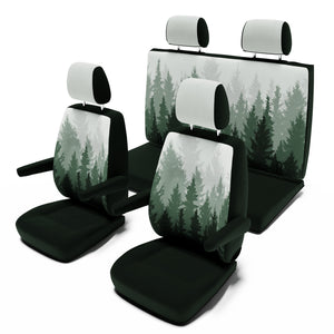 VW-T6.1-California-Ocean-/-Coast-(ab-2019)-Sitzbezug-[4-Sitzer-Set]-[Magic-Forest]----Magic-Forest-Green