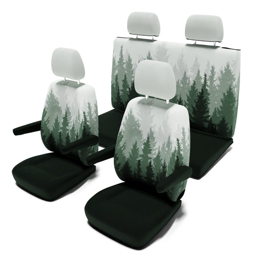 Pössl-Campstar-(Mercedes-Basis)-(ab-2016)-Sitzbezug-[4-Sitzer-Set]-[Magic-Forest]----Magic-Forest