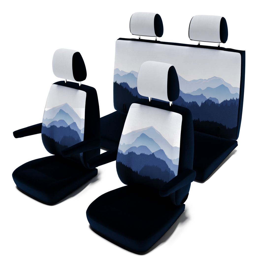 VW-T6-California-Ocean-/-Coast-(ab-2015)-Sitzbezug-[4-Sitzer-Set]-[Misty-Mountains]----Misty-Mountains-Blue
