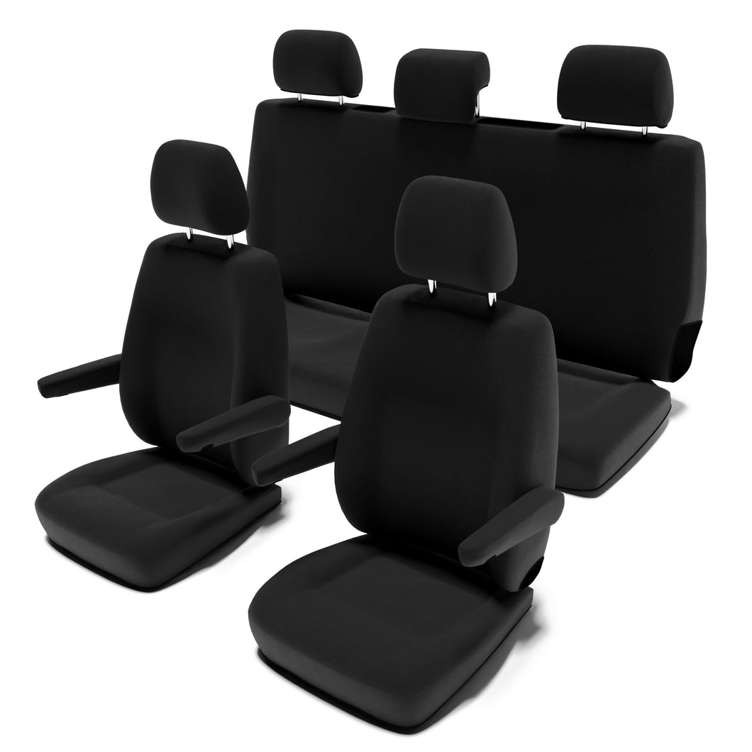 Mercedes Marco Polo (ab 2014) Sitzbezug [5-Sitzer Set] [Black] – DriveDressy