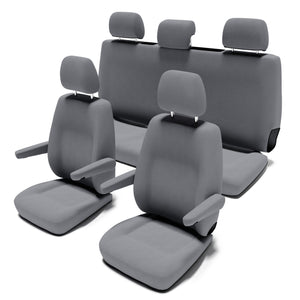 VW-T6.1-Multivan-(ab-2019)-Sitzbezug-[5-Sitzer-Set-für-Leder-/-Alcantara-Sitze]-[Grey]----Grey