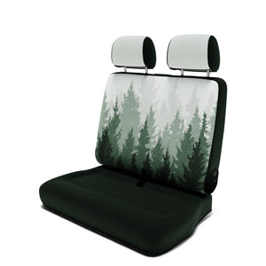 VW T6 Caravelle (ab 2015) Sitzbezug [Beifahrerbank] [Magic Forest]