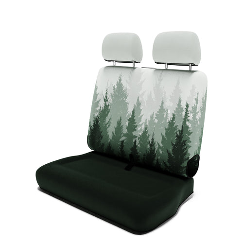 VW T6 Caravelle (ab 2015) Sitzbezug [Beifahrerbank] [Magic Forest]
