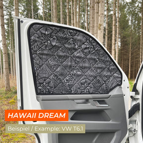 Magneticthermal mats Cockpit (Westfalia) Ford Nugget (2019-2023)/Ford Transit Custom (from 2014)