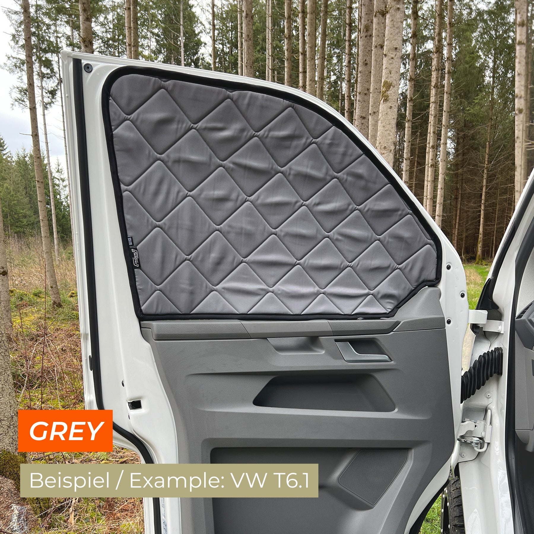 Magneticthermal mats Cockpit (Westfalia) Ford Nugget (2019-2023)/Ford Transit Custom (from 2014)