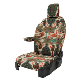 seat covers Full Oriental Flamingo