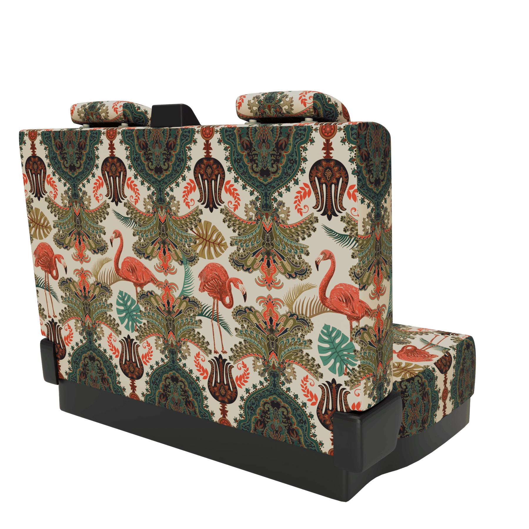 seat covers Full Oriental Flamingo