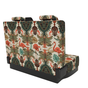 seat covers Full Oriental Flamingo