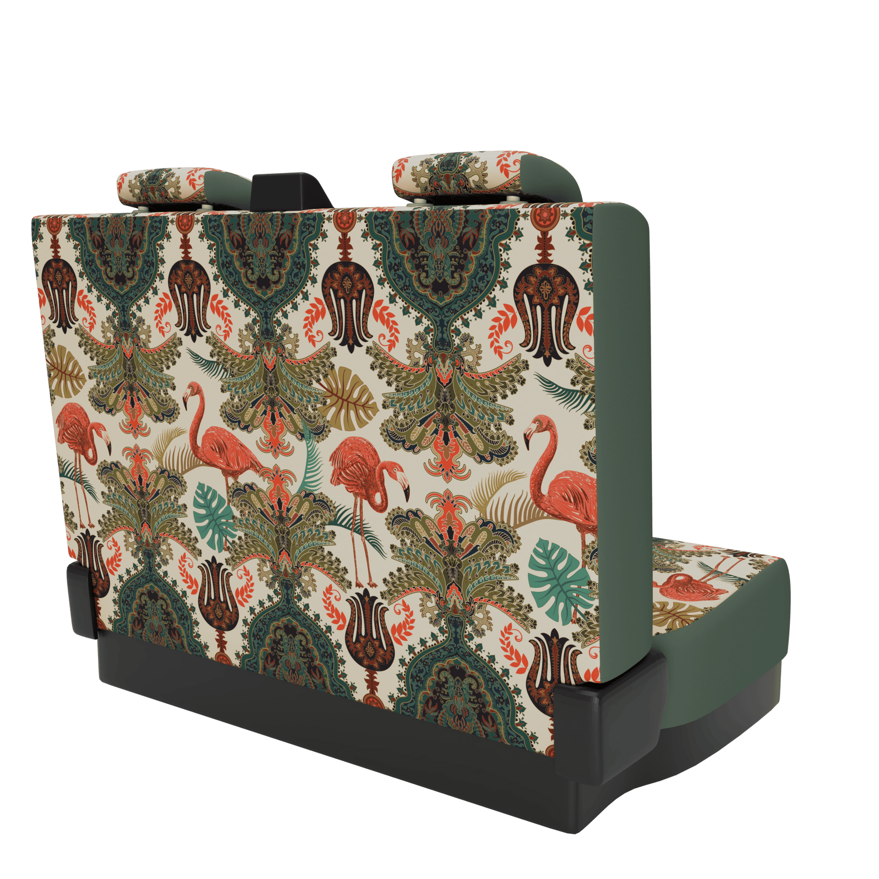 seat covers Full Oriental Flamingo