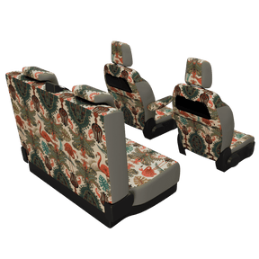 seat covers Full Oriental Flamingo
