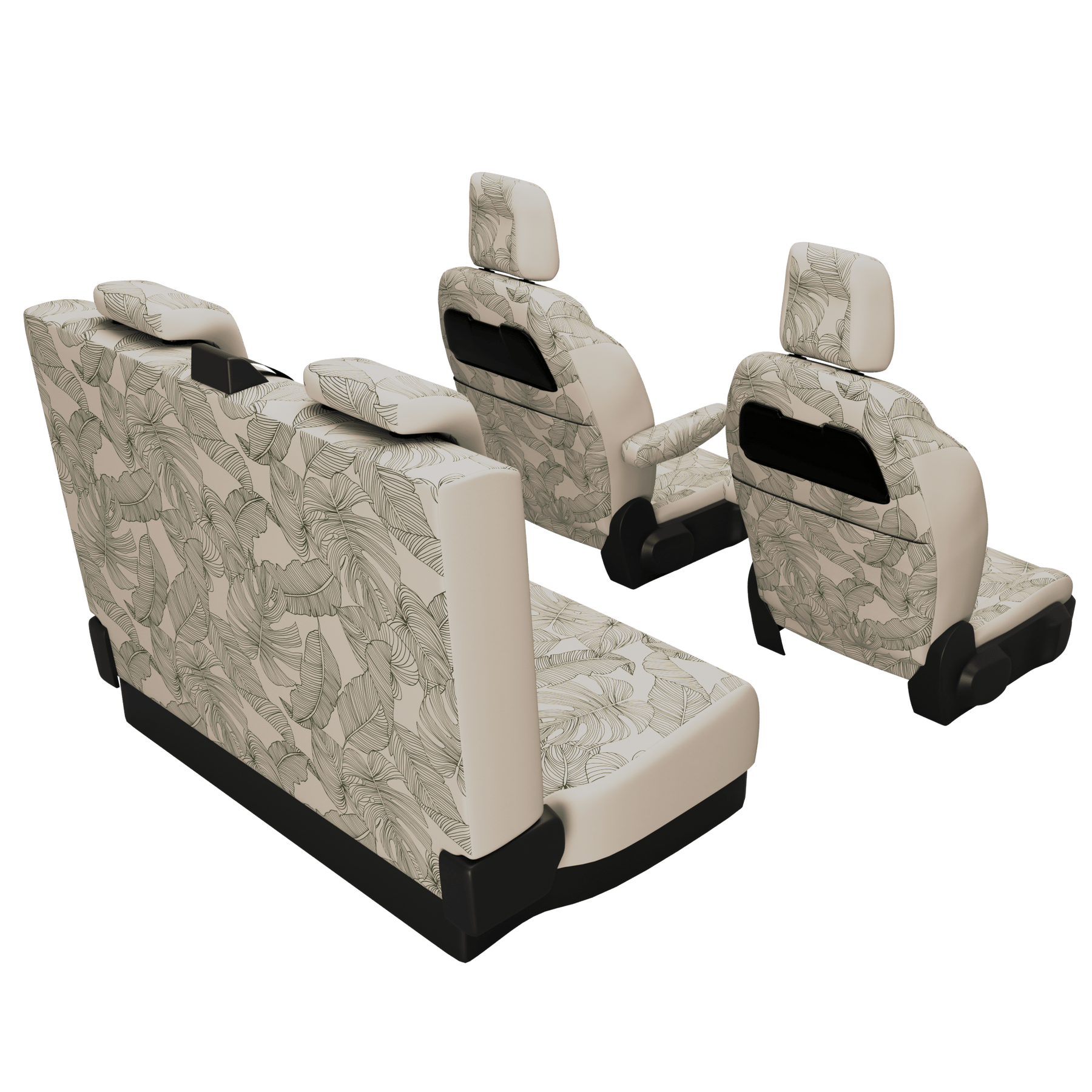 seat covers Full Vintage Leaves