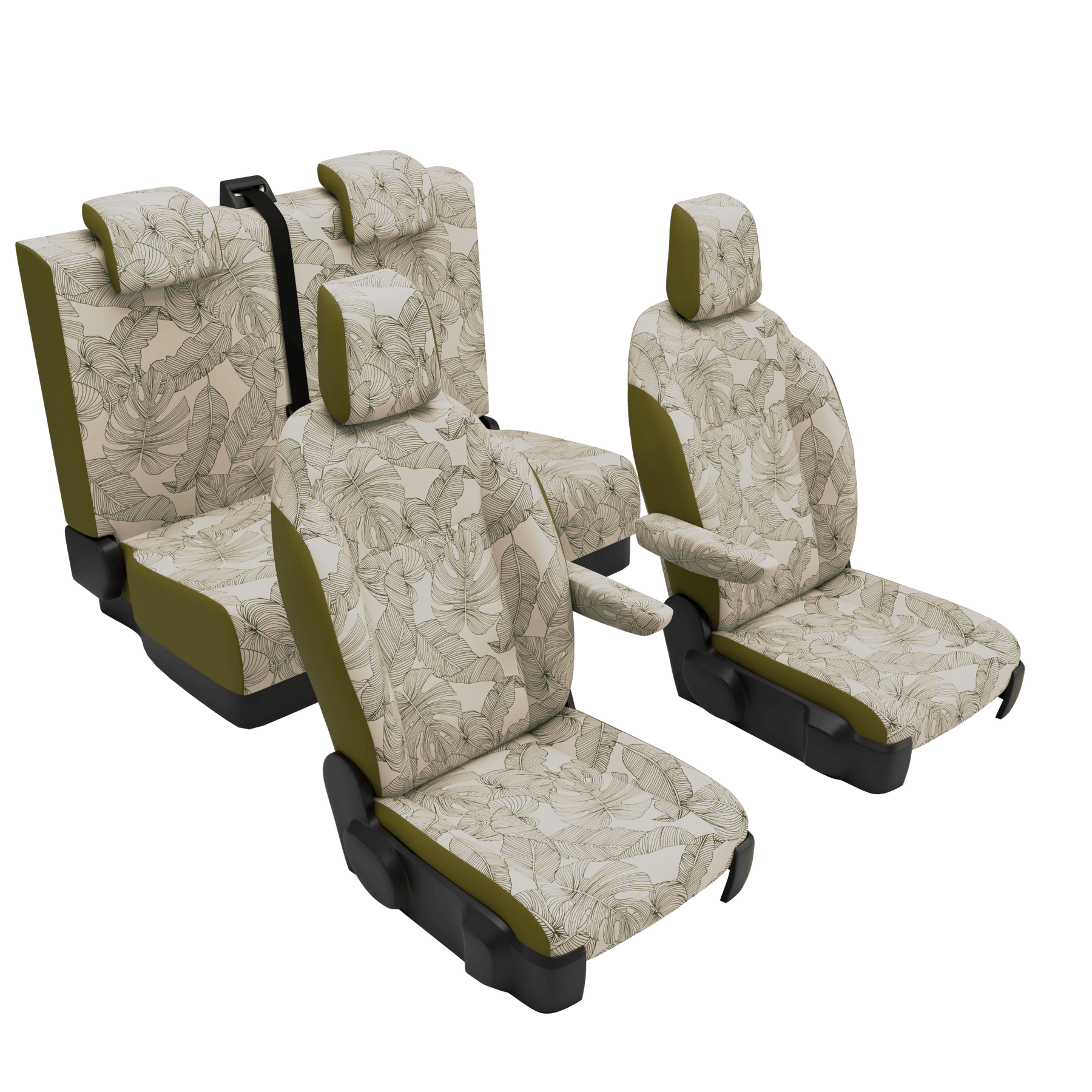 seat covers Full Vintage Leaves