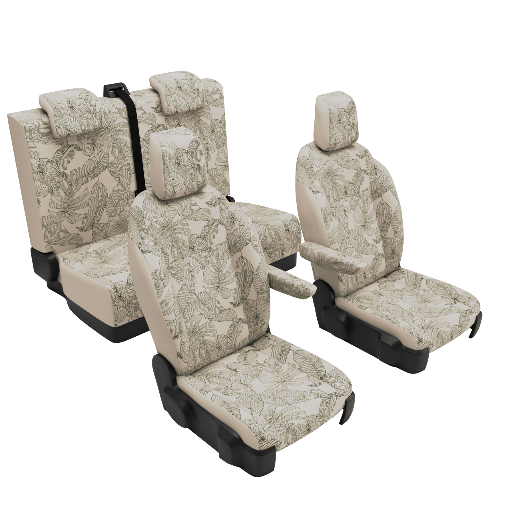 seat covers Full Vintage Leaves