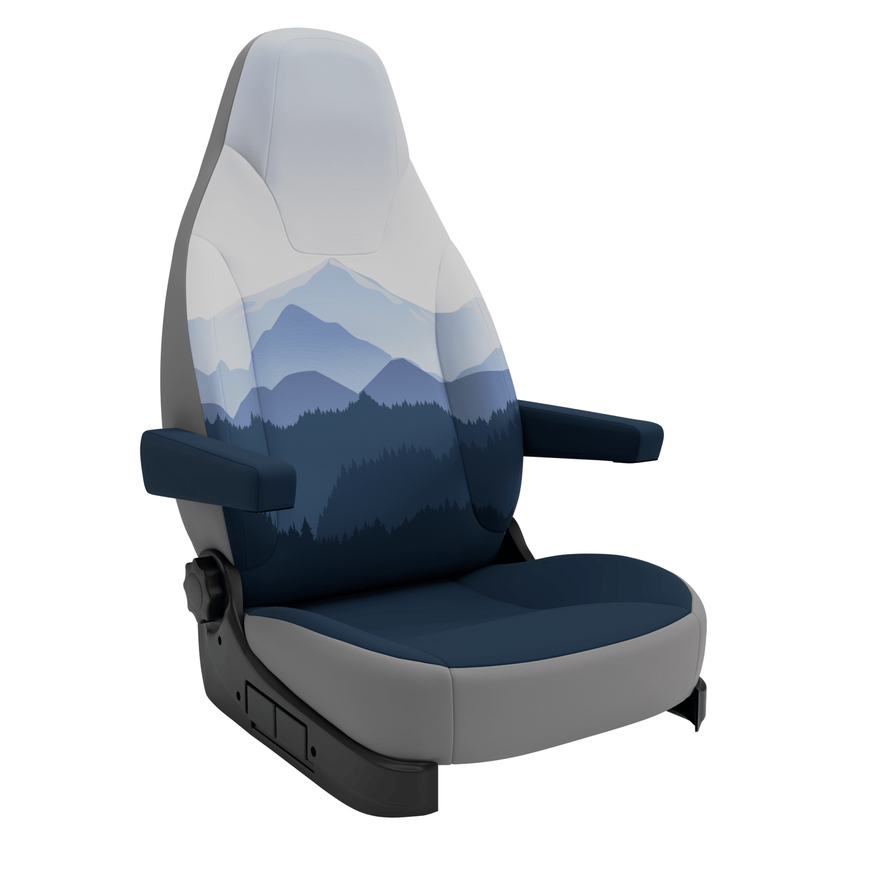 seat covers Ecovip (semi-integrated) Misty Mountains