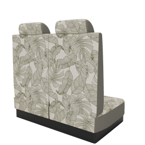 seat covers Camper Van pop-up roof (from 2020) Vintage Leaves