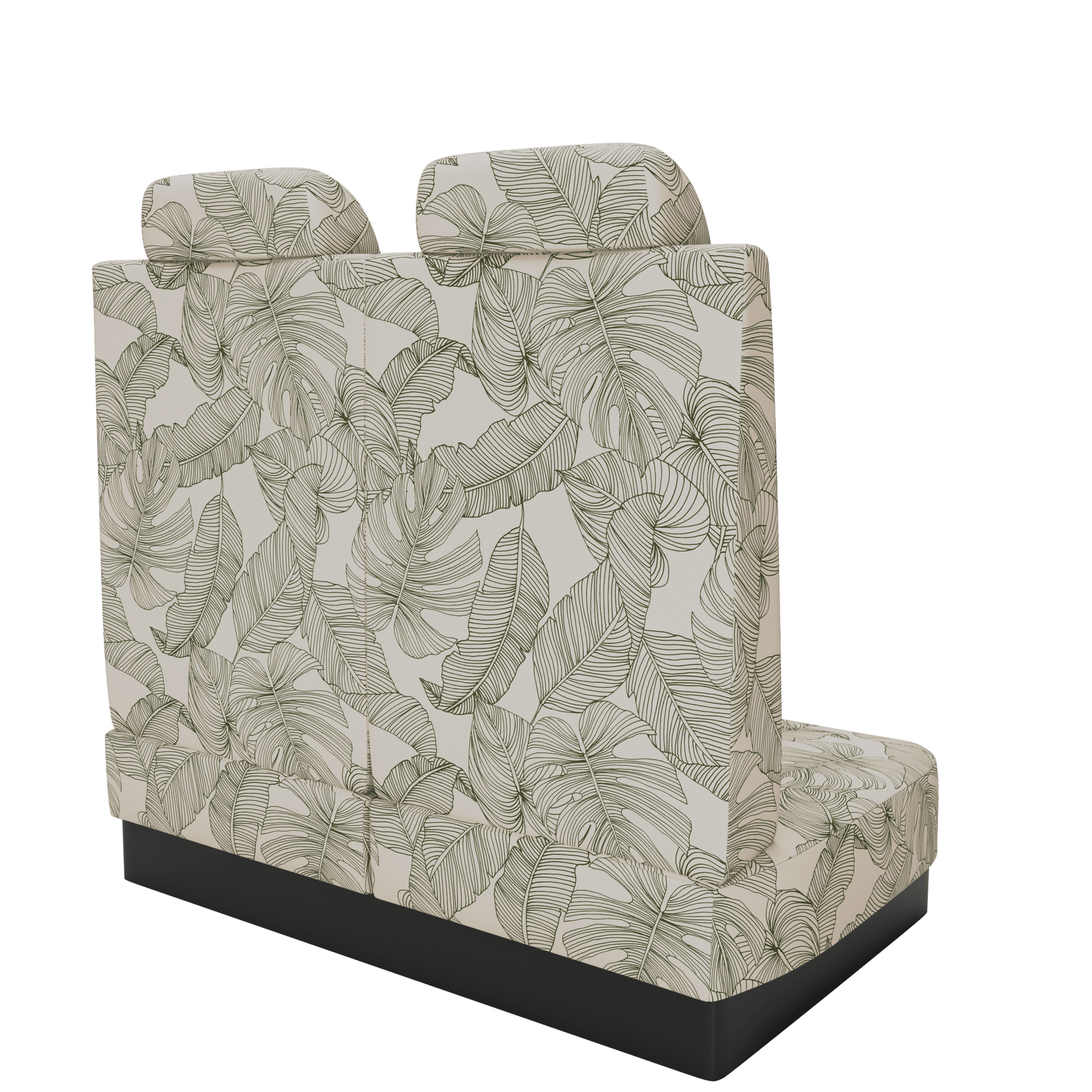 seat covers Camper Van pop-up roof (from 2020) Vintage Leaves