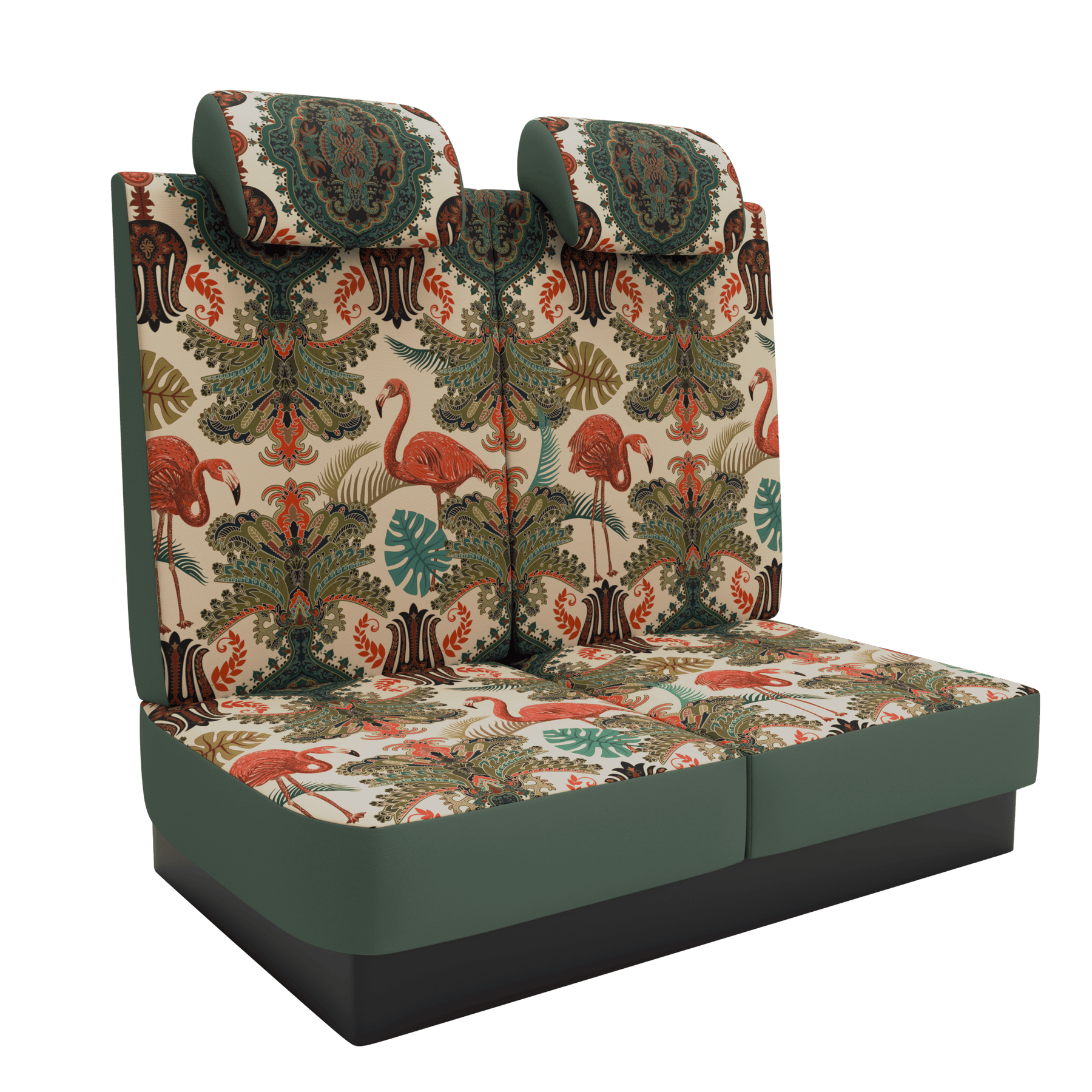 seat covers Camper Van pop-up roof (from 2020) Oriental Flamingo