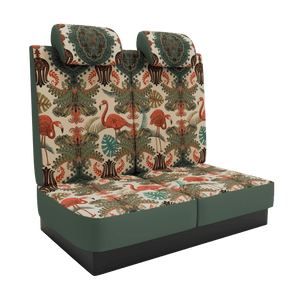 seat covers Camper Van pop-up roof (from 2020) Oriental Flamingo