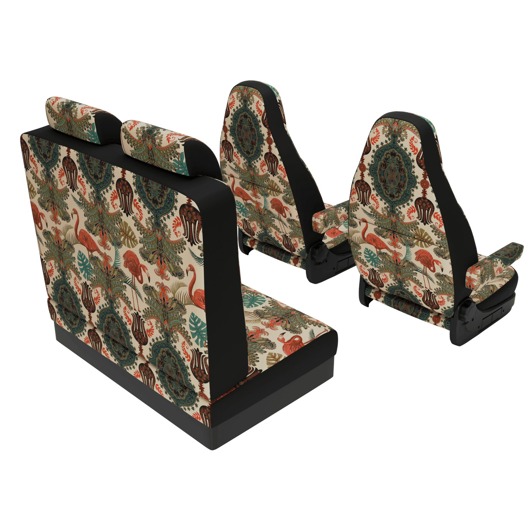 seat covers International Kyros Oriental Flamingo