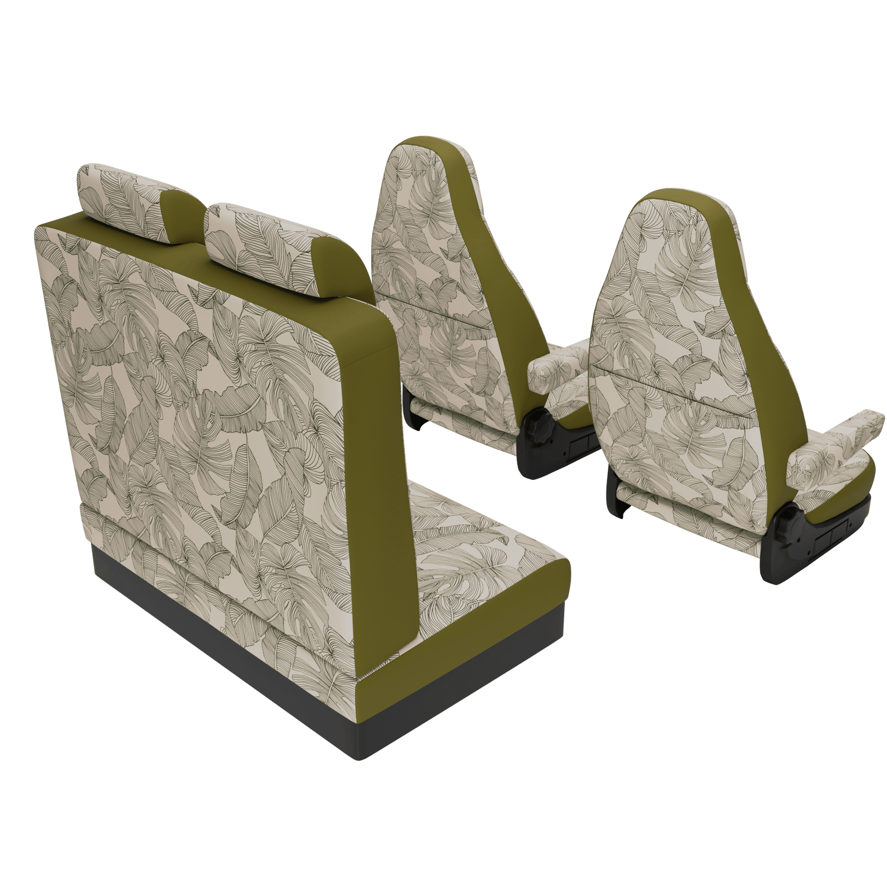 seat covers International Kyros Vintage Leaves