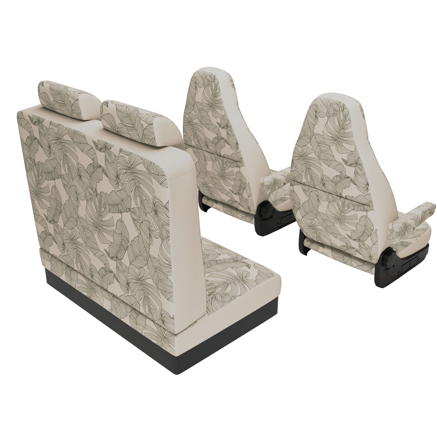 seat covers International Kyros Vintage Leaves