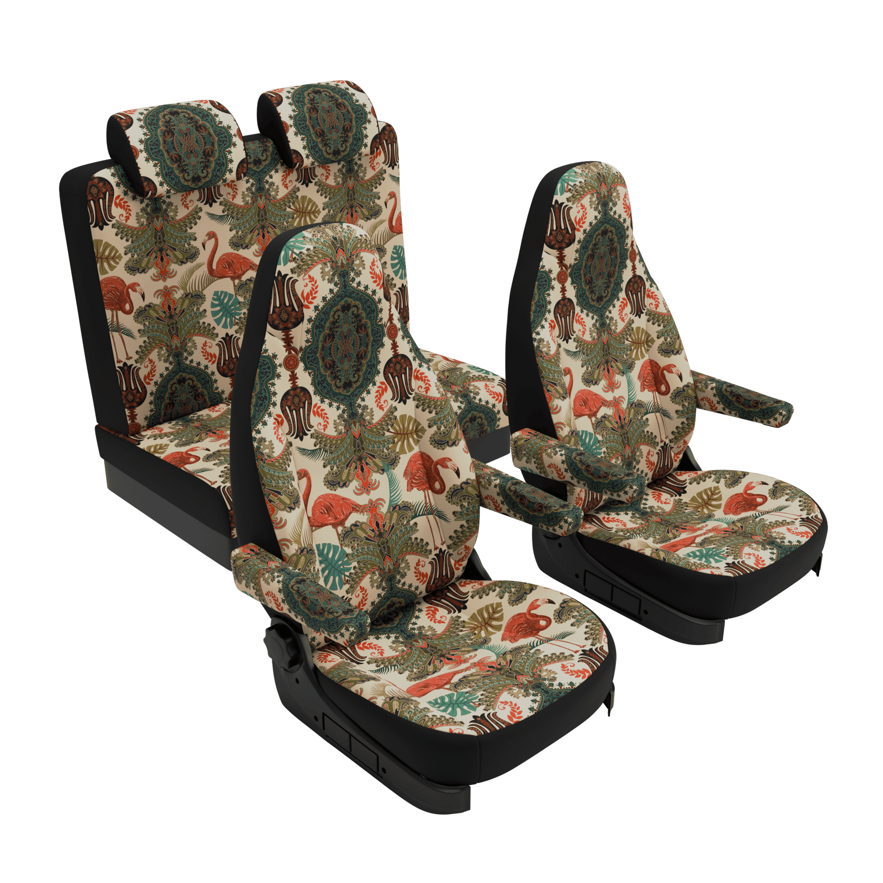 seat covers International Kyros Oriental Flamingo