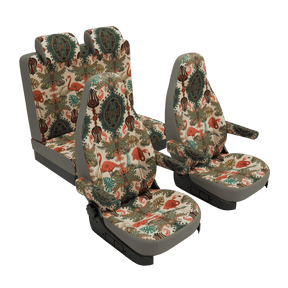 seat covers International Kyros Oriental Flamingo