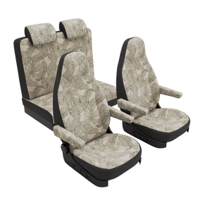 seat covers International Kyros Vintage Leaves