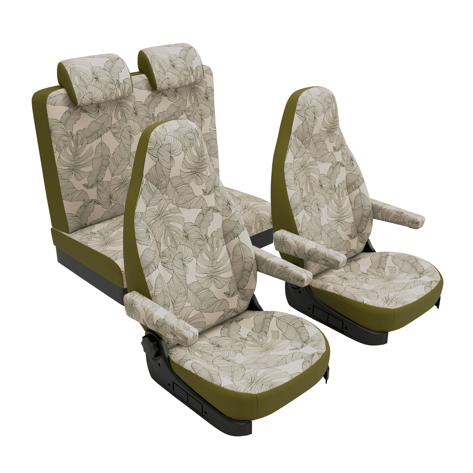 seat covers International Kyros Vintage Leaves