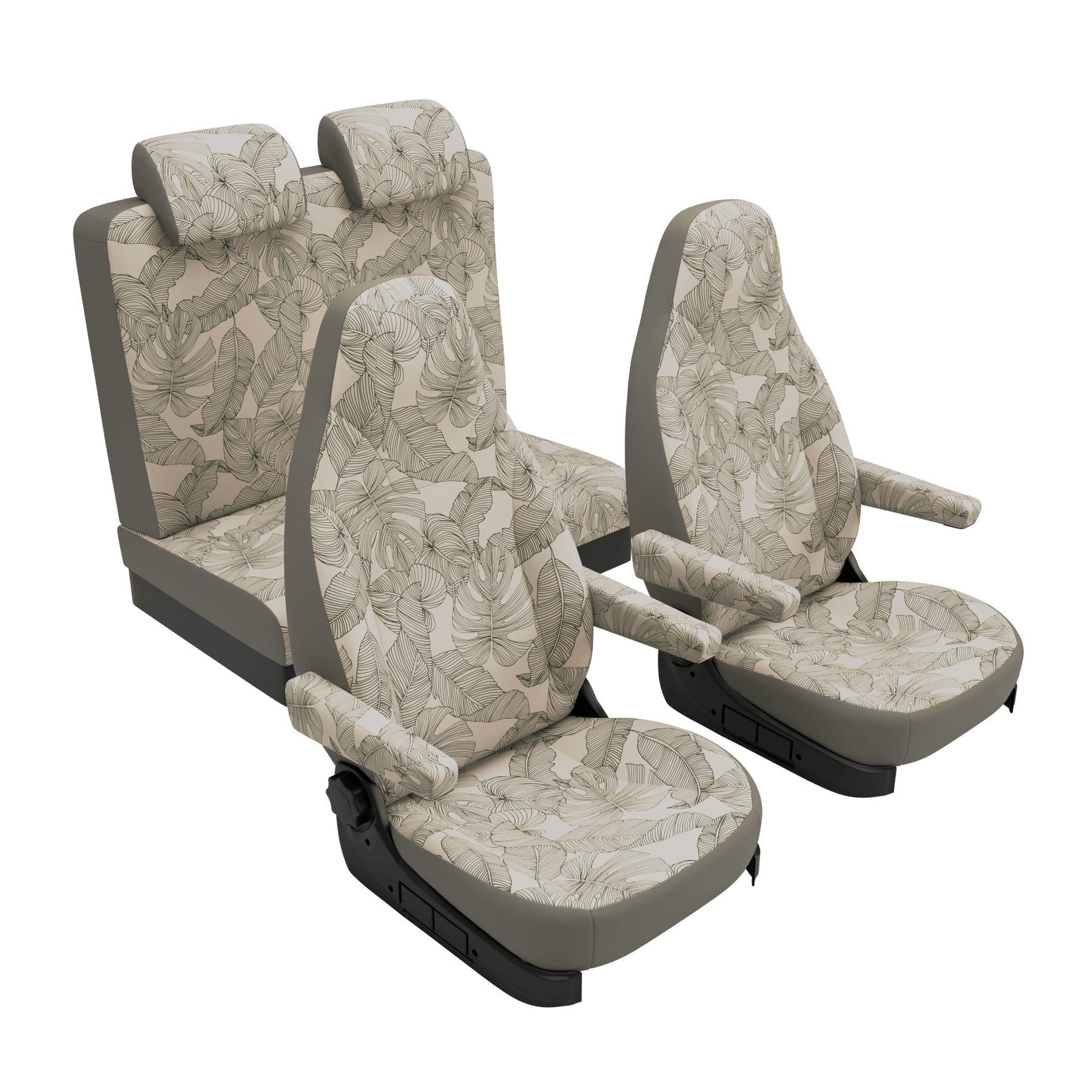 seat covers International Kyros Vintage Leaves