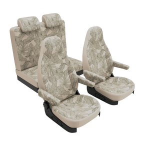 seat covers International Kyros Vintage Leaves