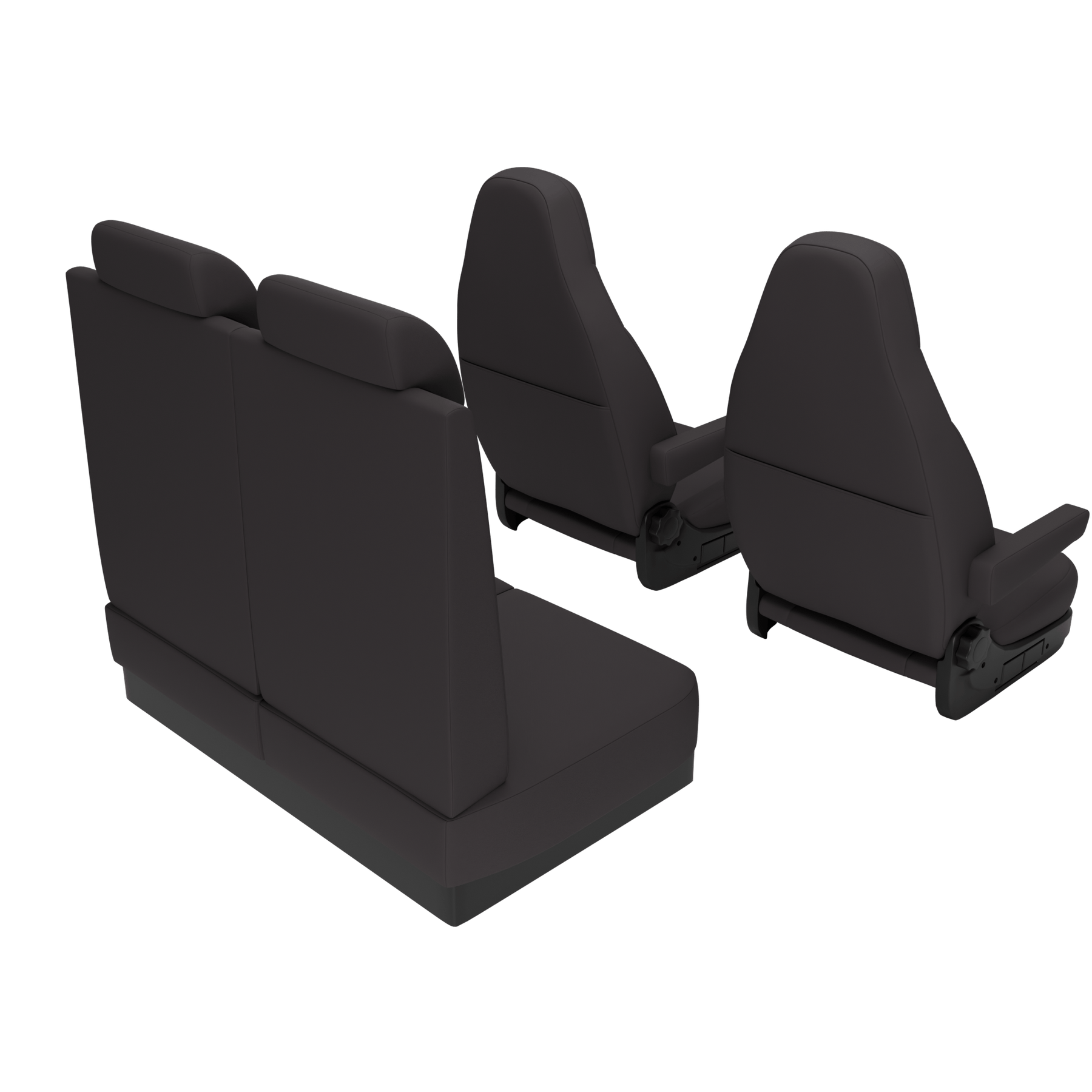 seat covers Camper Van pop-up roof (from 2020) Plain colors