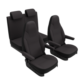 seat covers Camper Van pop-up roof (from 2020) Plain colors