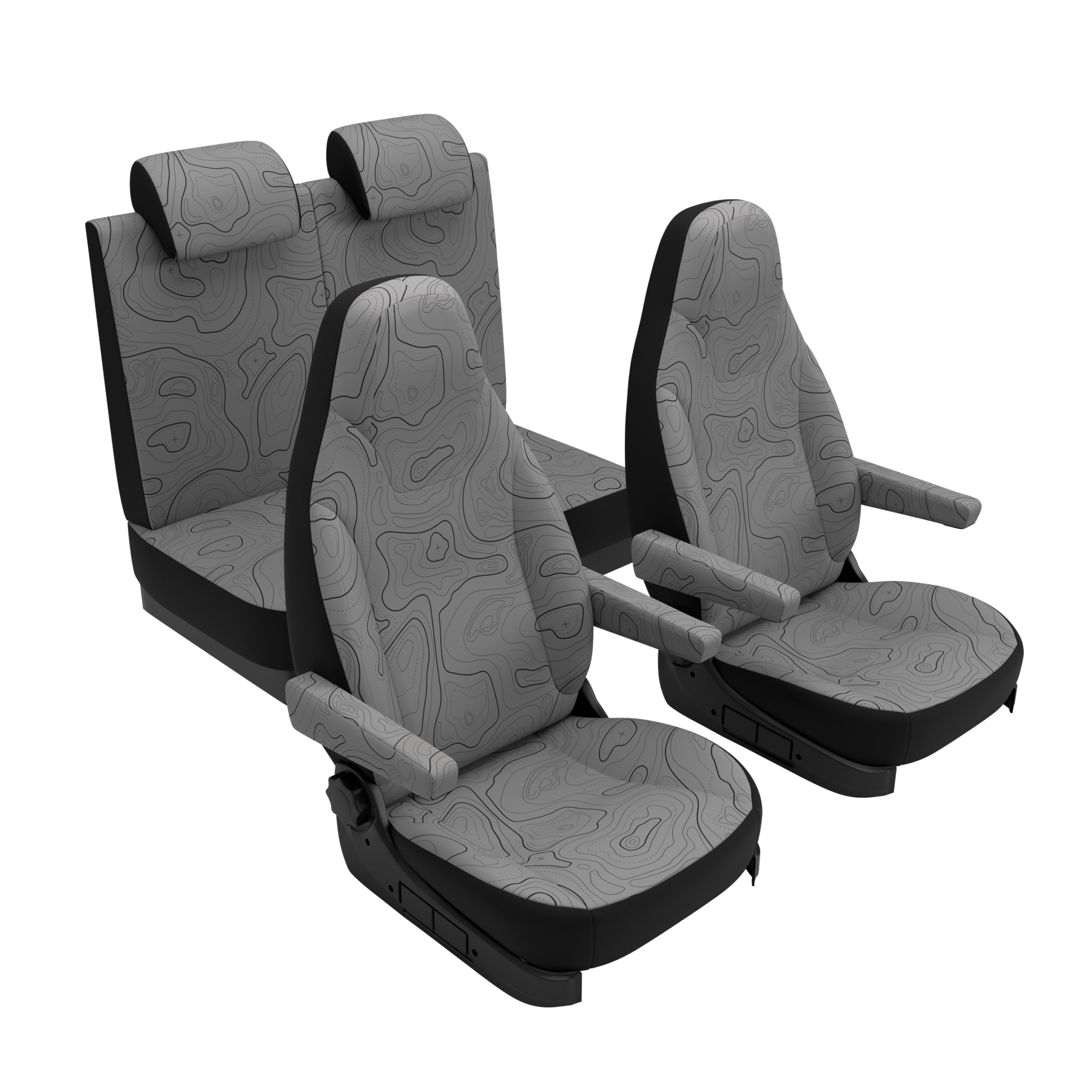 seat covers Camper Van pop-up roof (from 2020) Wild Lines