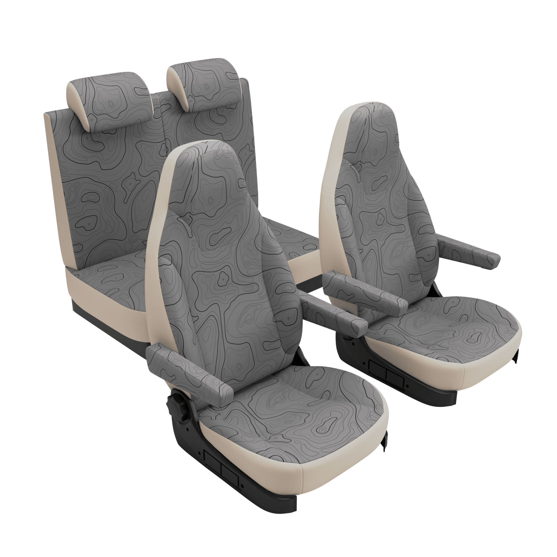 seat covers Camper Van pop-up roof (from 2020) Wild Lines