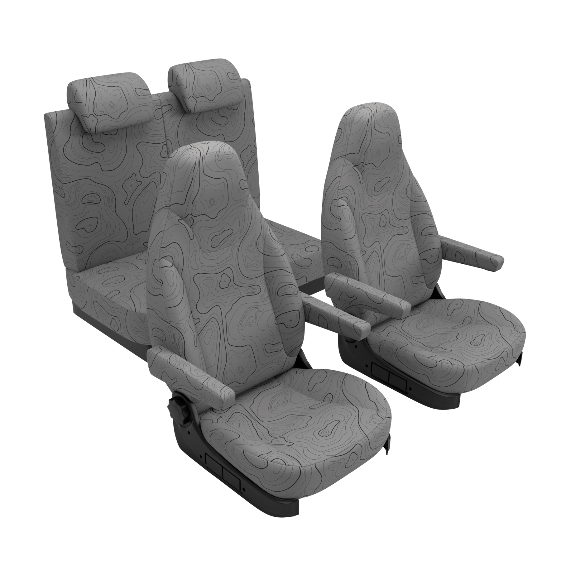 seat covers Camper Van pop-up roof (from 2020) Wild Lines