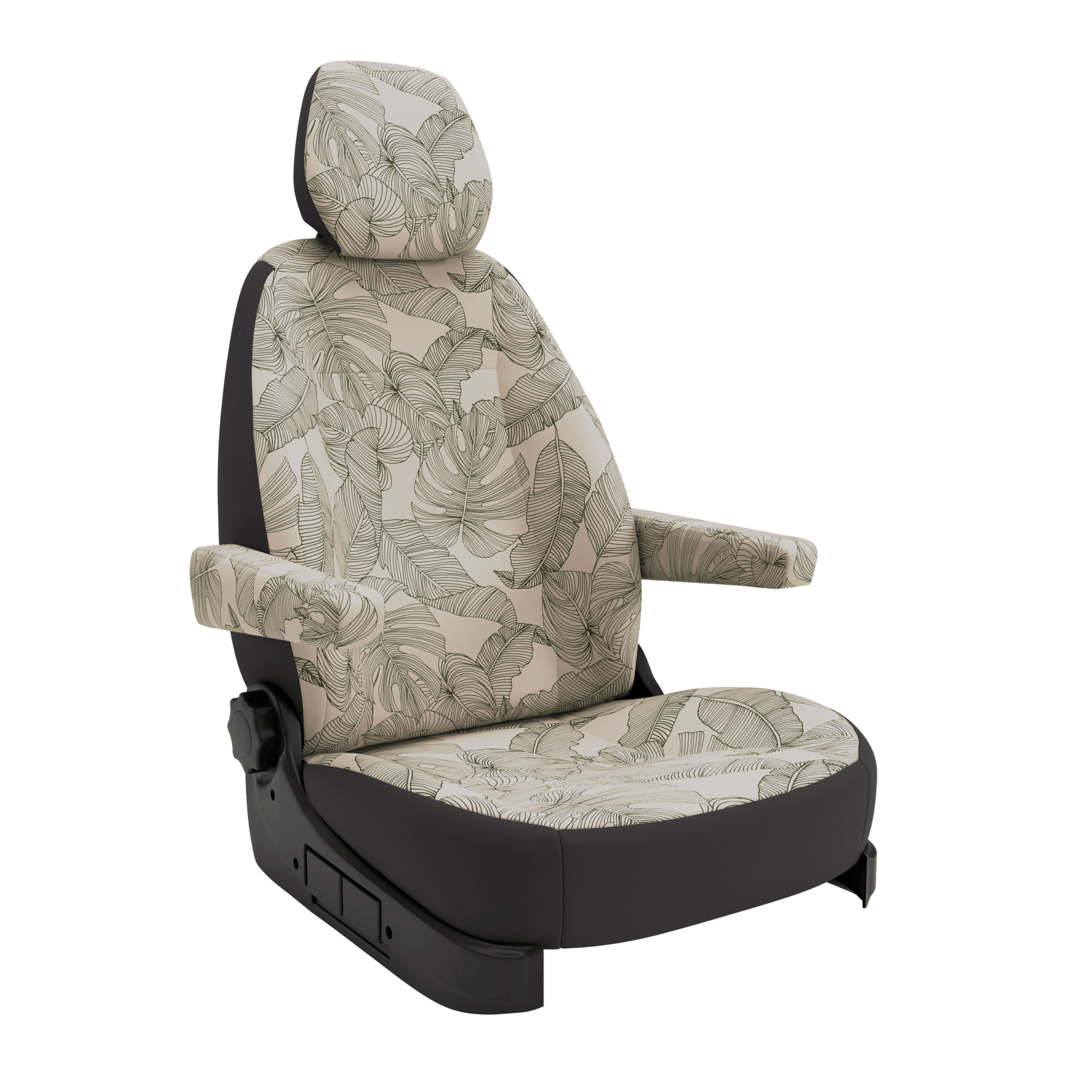 seat covers Boxer vans (from 2006) Vintage Leaves