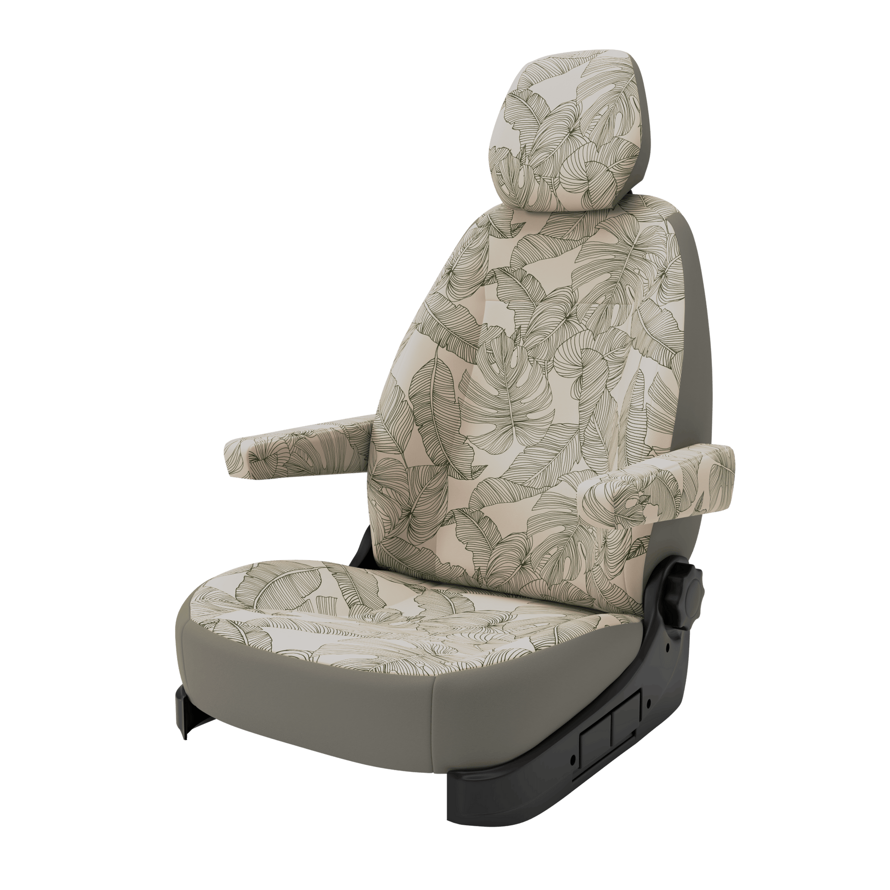 seat covers Boxer vans (from 2006) Vintage Leaves