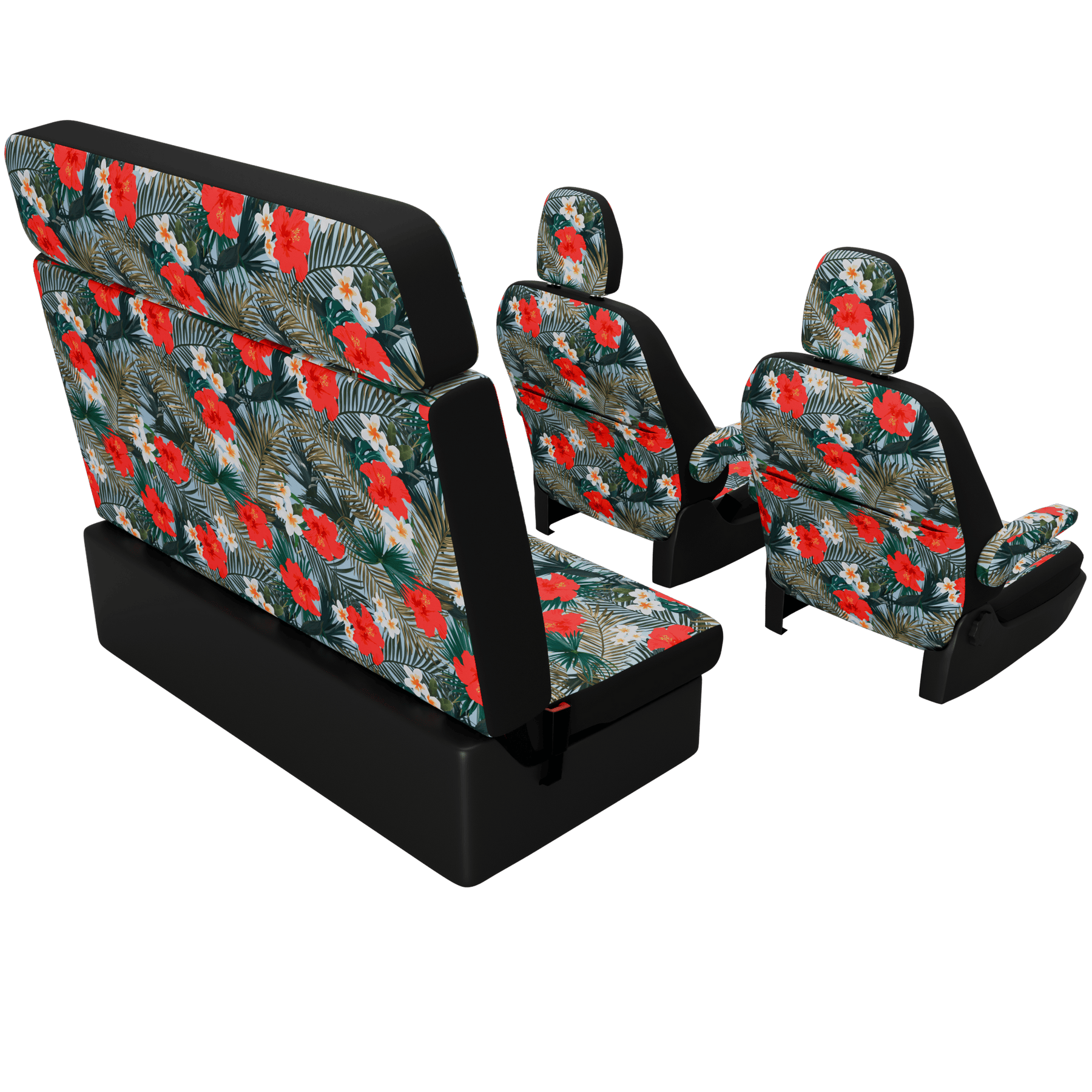 seat covers Nugget (Westfalia) (2019-2023) Hibiscus