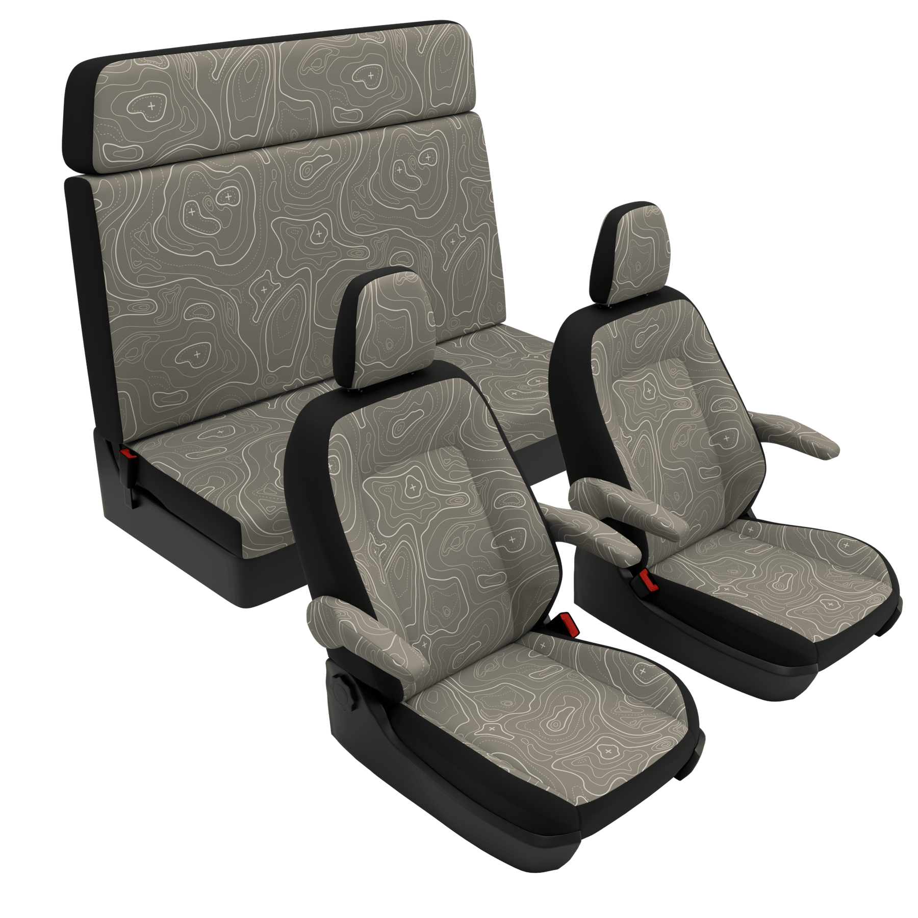 seat covers Nugget (Westfalia) (2019-2023) Wild Lines