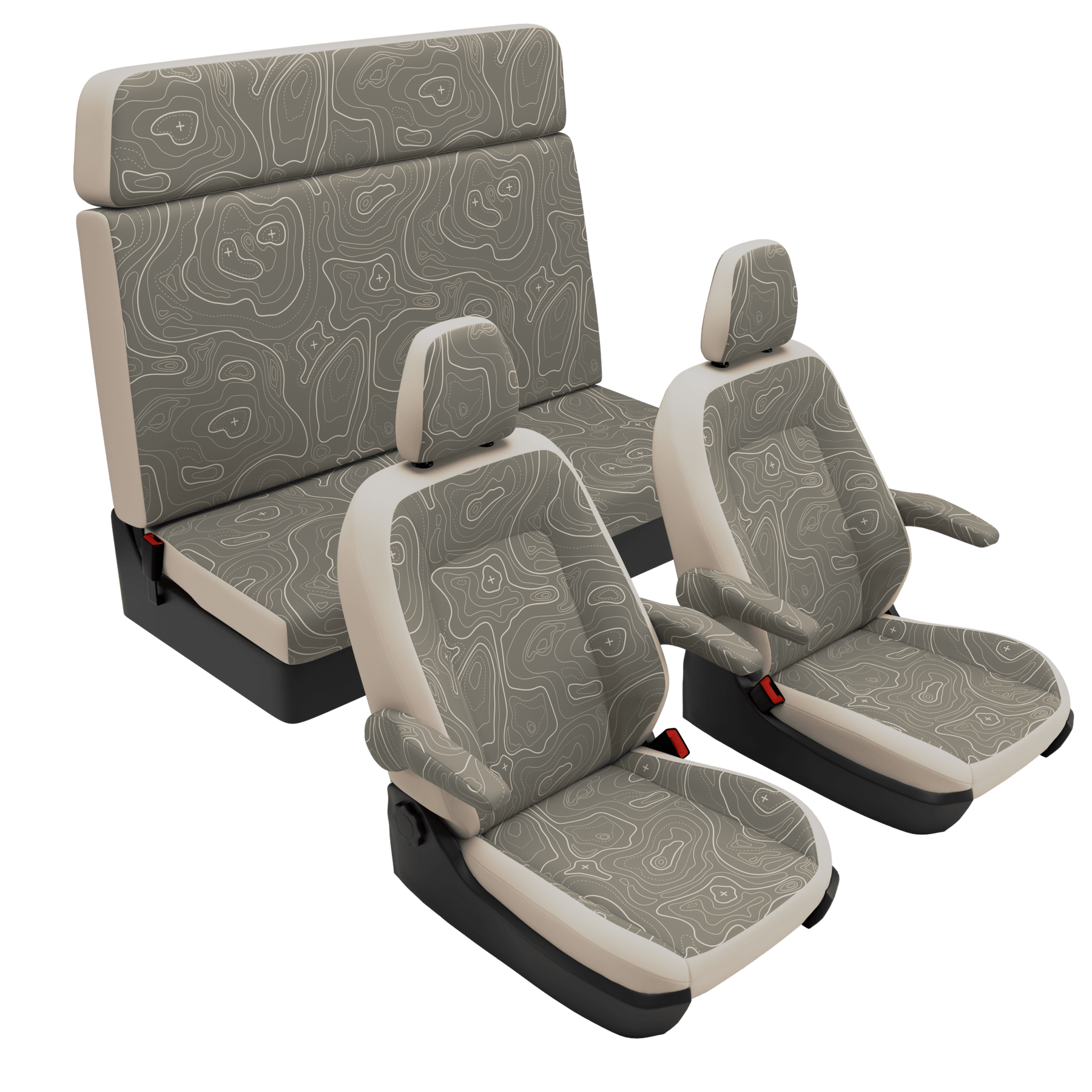 seat covers Nugget (Westfalia) (2019-2023) Wild Lines